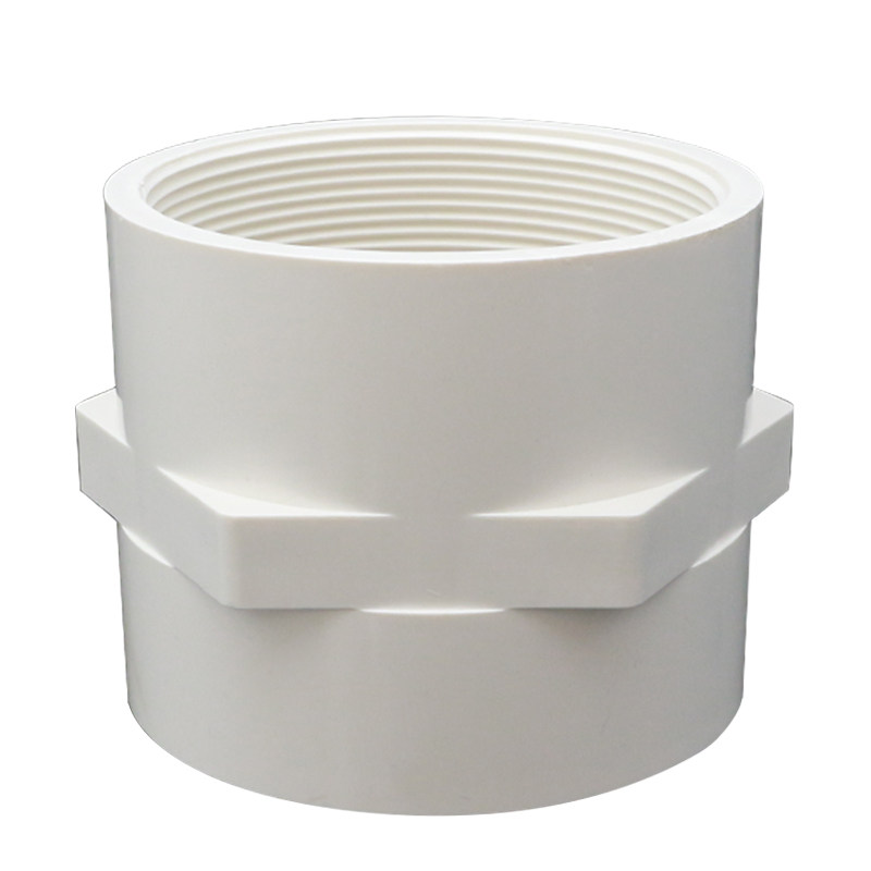 pvc水管胶内牙直通 75 90 110 塑料内丝直接4分6分1寸