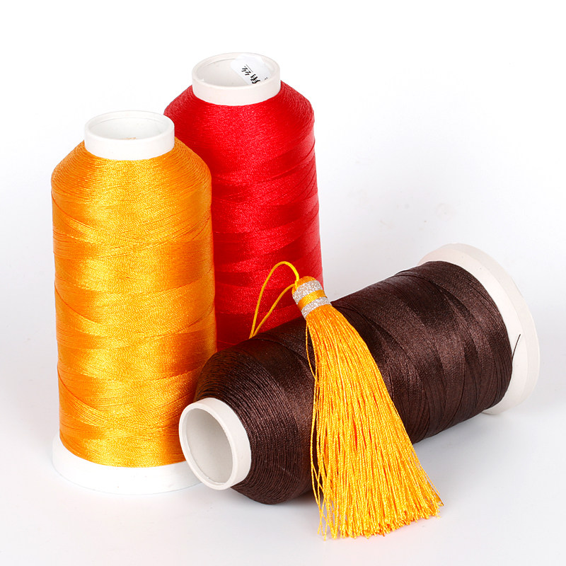 流苏线冰丝线包流苏小流苏穗子中国结流苏吊穗三股线亮光线编织线