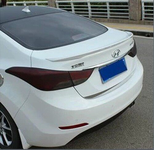 现代朗动改装尾翼朗动烤漆尾翼朗动专用abs免打孔压尾翼改装顶翼