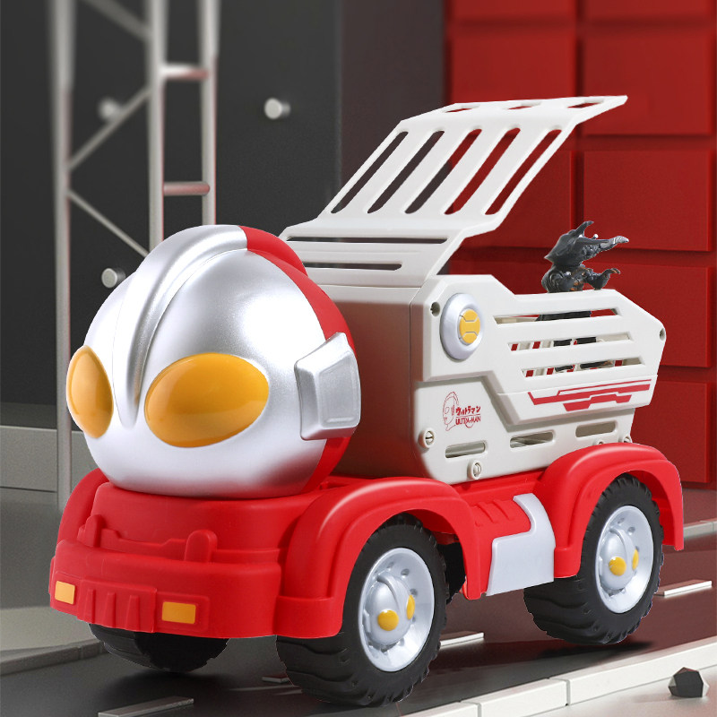 奥特曼初代怪兽运输车玩具软胶哥莫拉软胶超大号组合套装男孩礼物