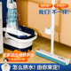 【杨幂代言】宝家洁2025新款海绵拖把家用拖布吸水胶棉卫生间浴室