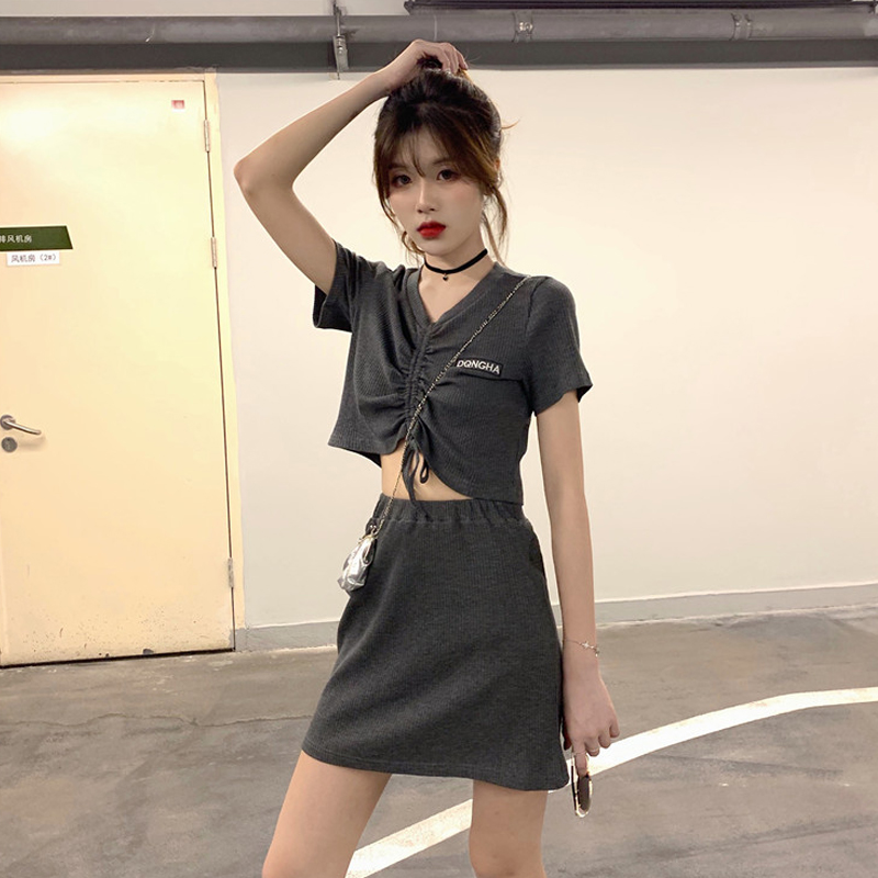 衣服套装女 两件套裙 小个子大额优惠券