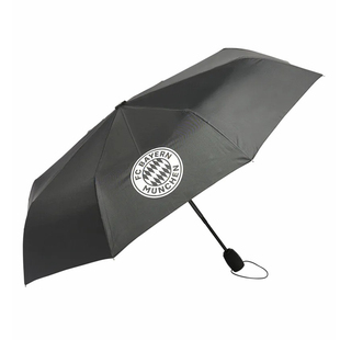现货28464品德居拜仁踢足球周边黑色半自动折叠雨伞超轻便携礼物