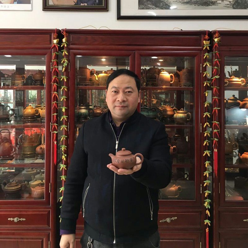 手工制作【仿鼓-室静兰馨】工艺美术师 吴秋平 清水泥 210cc