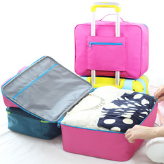 旅游手提包女套拉杆箱行李衣服分类收纳整理袋短途出差登机旅行包