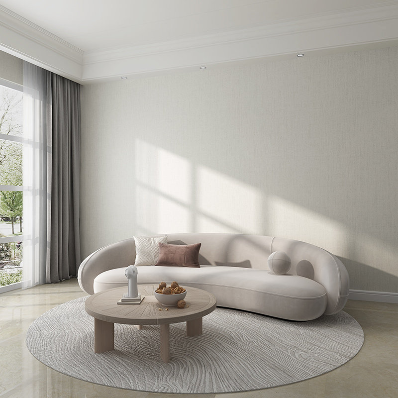 2022新款无缝墙布现代简约卧室客厅背景墙全屋壁纸轻奢高档壁布