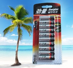 正品Energizer劲量 5号/7号电池 碱性干电池 玩具车遥控电池包邮