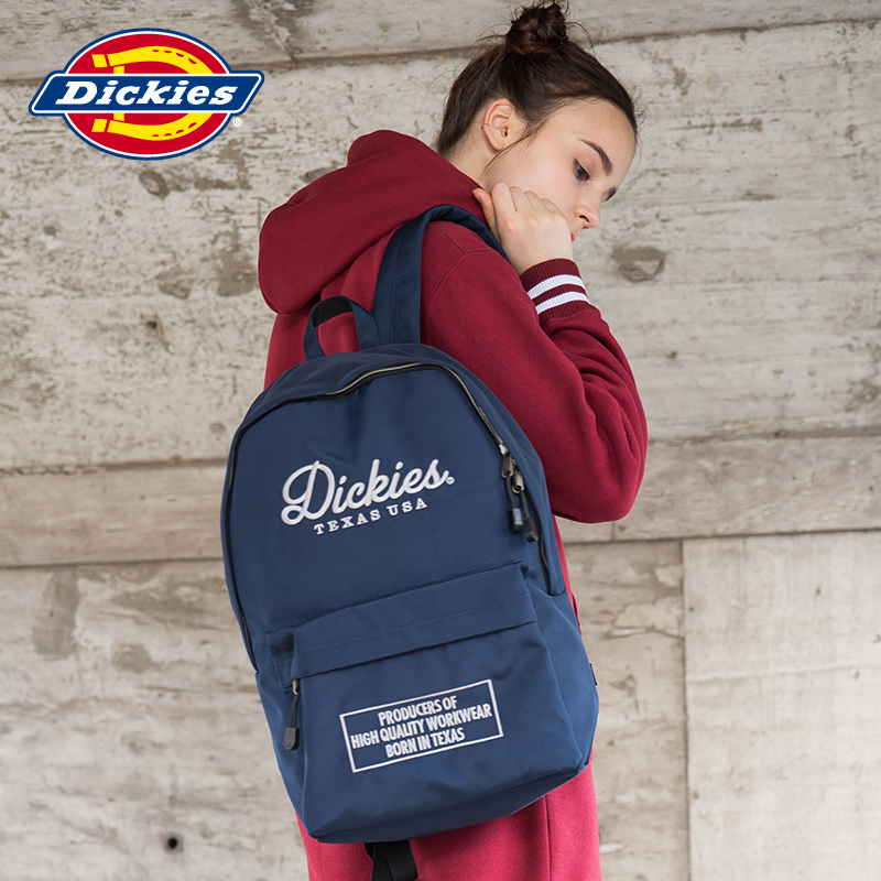 Dickies秋冬新品字母印花双肩包潮流刺绣休闲学生背包184G90EC29