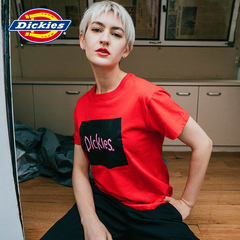 Dickies图案字母印花短Tee 夏季新品女式短袖T恤DK006502