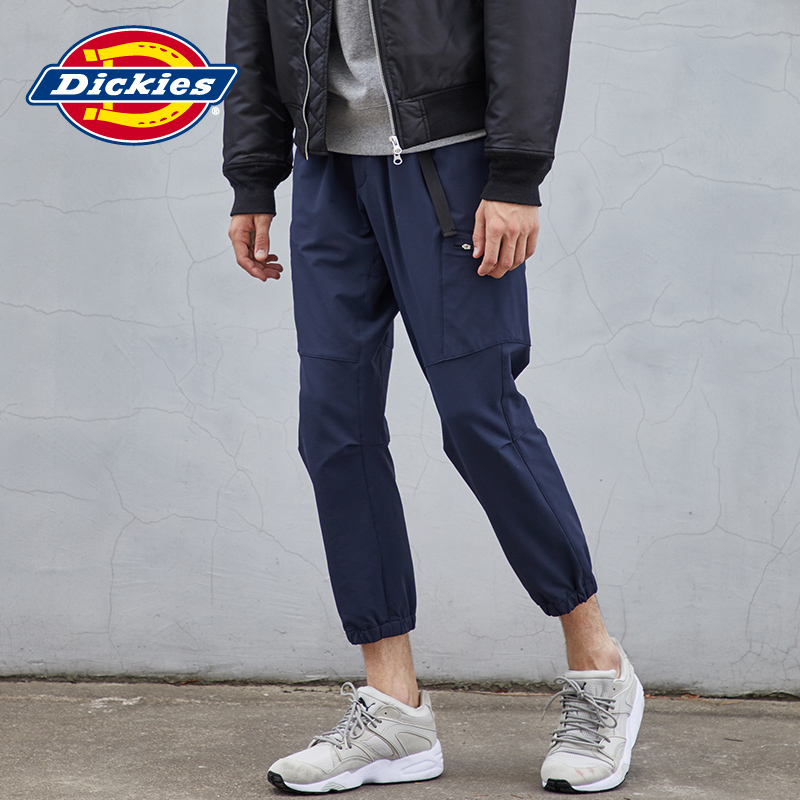 Dickies17秋季新款抓绒慢跑裤男长裤 工装裤男休闲裤子174M40WD02