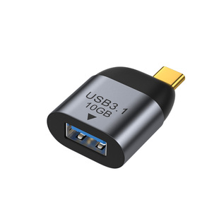 浮太 usb3.1转接头typec数据线接口高速Gen2公对母OTG全功能延长