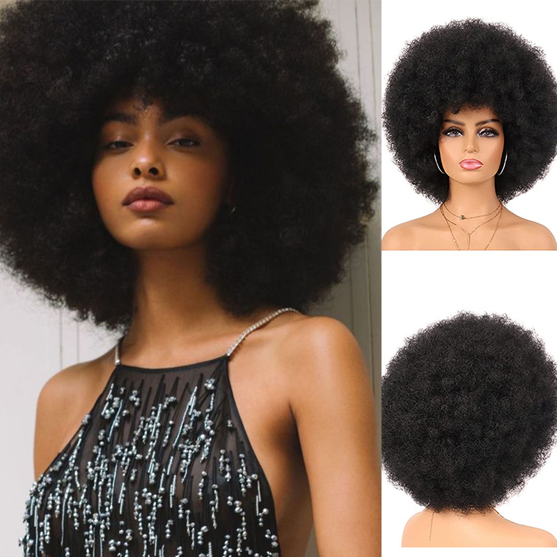 8【现货】杀马特假发男葬爱家族假发非主流爆炸头女长直发年会搞笑已