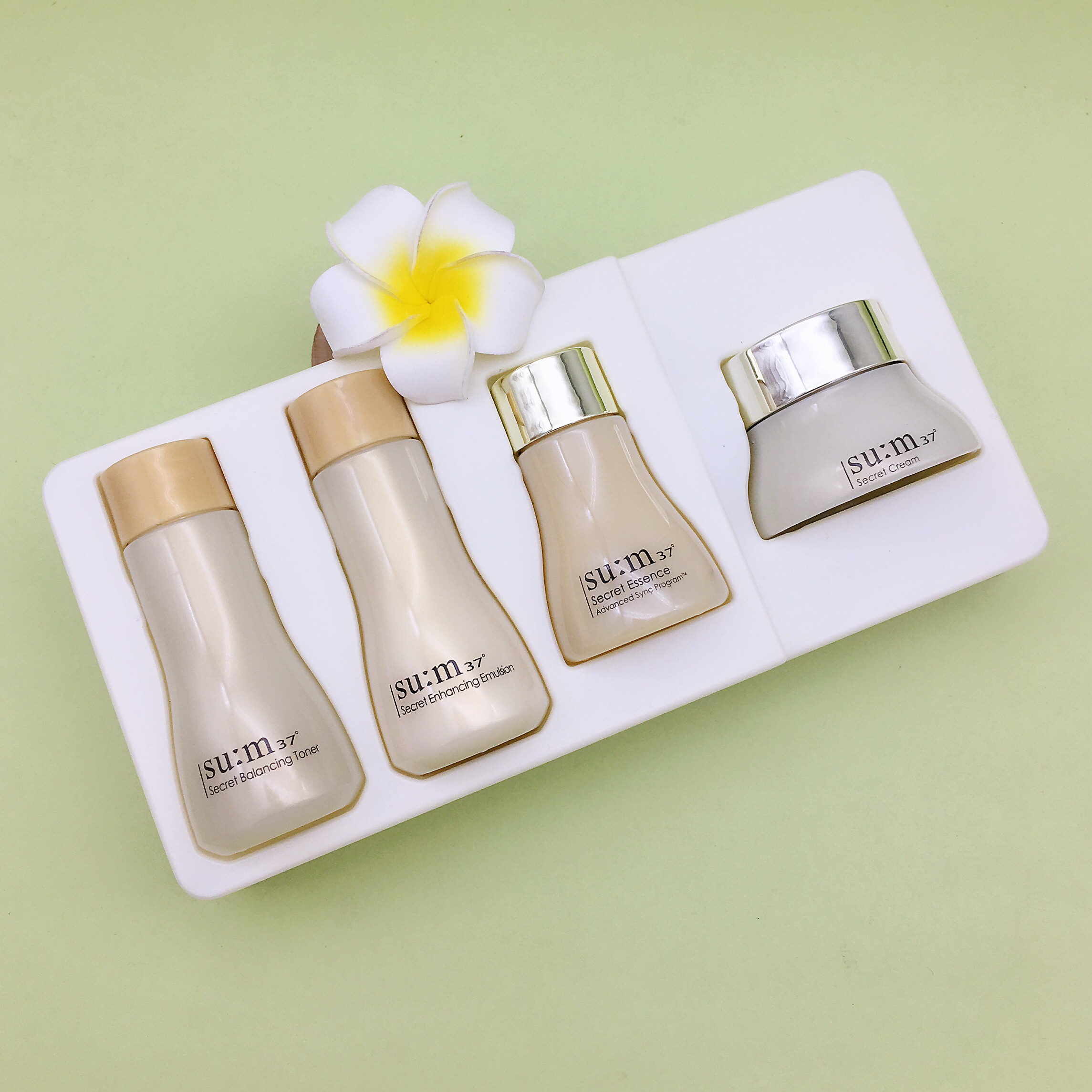 小样护肤品正品 sk-ii_sum37度呼吸魔法五件套盒中样旅行套装苏秘护肤