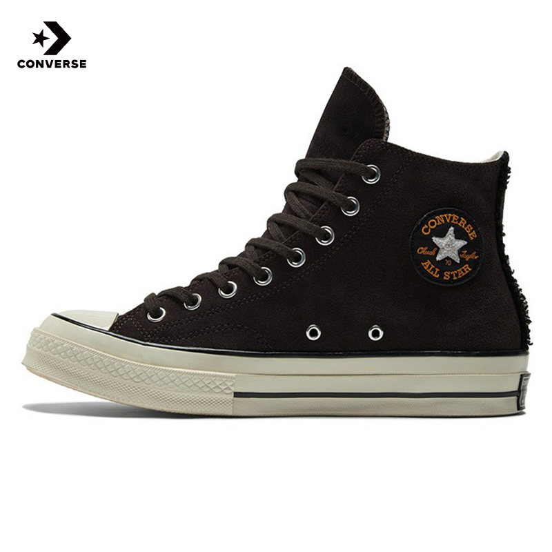 converse匡威板鞋男鞋女鞋新款高帮休闲鞋翻毛皮运动鞋172498c