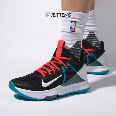 nikelebronwitnessivep詹姆斯4代支线实战缓震男篮球鞋cd0188