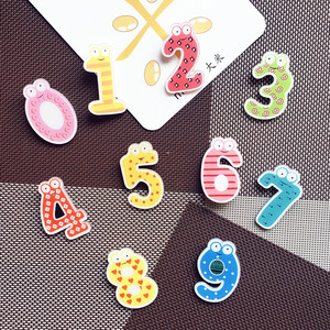 数字胸针徽章图片