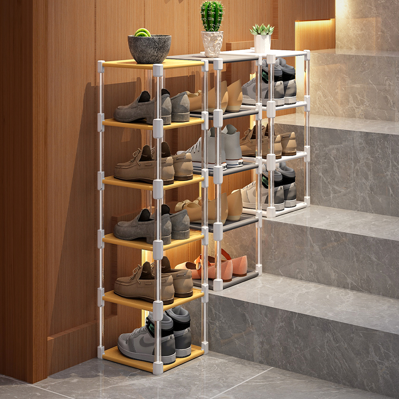 楼梯鞋架收纳神器省空间小型窄多层家