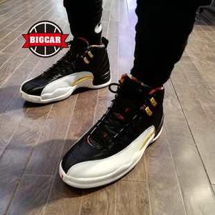 Air Jordan 12 CNY AJ12中国新年百家衣猪年BQ6497  CI2977-006