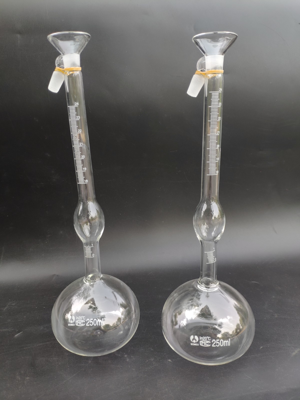 李氏比重瓶250ml分度值0.1ml高精度比重瓶a级250ml毫升固体比重瓶