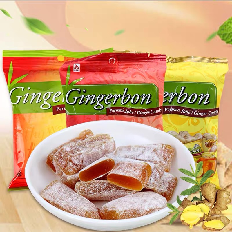 印尼进口零食Gingerbon/津格伴原味老姜糖125g姜汁软糖果在类目 零食/坚果/特产, 糖果零食/果冻/布丁, 糖果中 - 来自Buy2taobao.com提供专业的淘宝代购服务