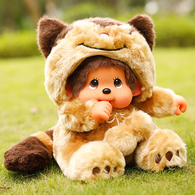 特价生日礼物女生毛绒玩具可爱萌_蒙奇奇公仔毛绒玩具中号正版萌琪琪