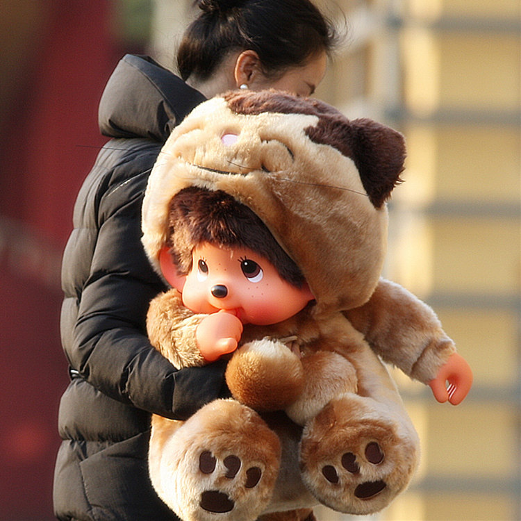 黄三怪-我的返利网 母婴 蒙奇奇公仔毛绒大号萌奇奇正