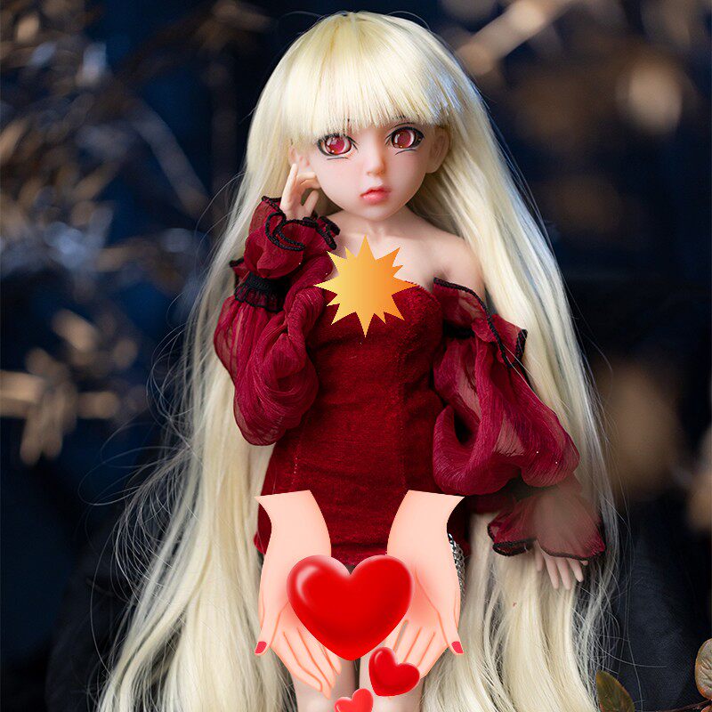 手办动漫二次元硅胶软体性感女兵人可动关节等身人形摆件全身摆件