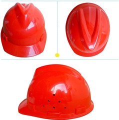 丰兆ABS高强度安全帽防砸透气头工程建筑劳保施工路政园林施工帽