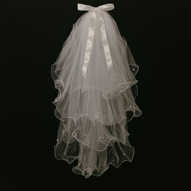 网红拍照抖音同款头纱拍照道具Wedding Veils Bridal Veil