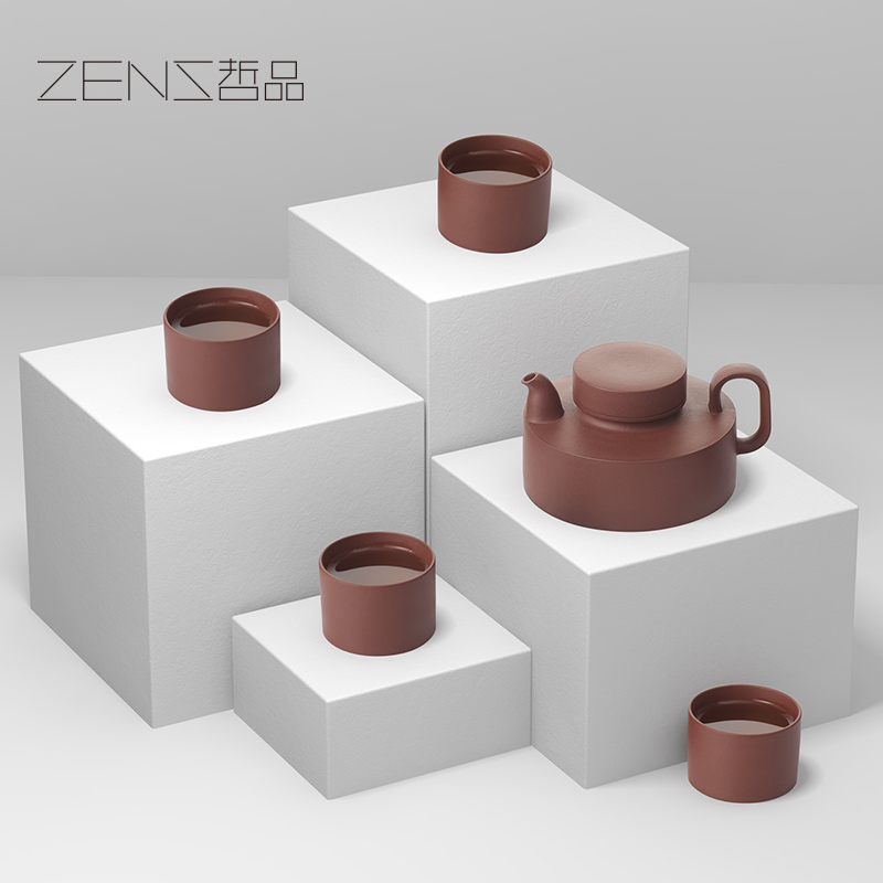 Yixing Famous person Cinnabar teapot teacup originality household manual Kungfu Online tea set combination suit Home Furnishingin the Tableware , Tea set , Kung Fu Tea category - from Buy2taobao.com to provide professional Taobao agent buy service