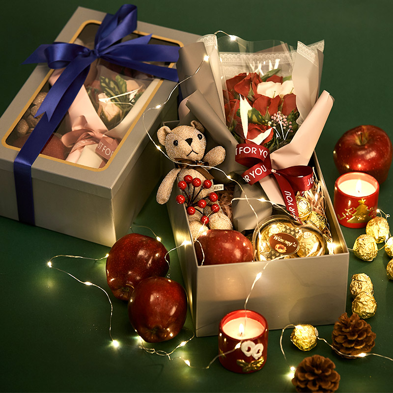 琳杰平安夜苹果礼盒送女朋友创意礼物