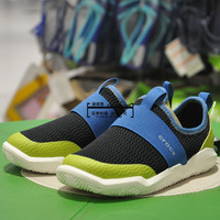促销新品crocs卡骆驰童鞋激浪束带防滑透气休闲鞋204022/205362