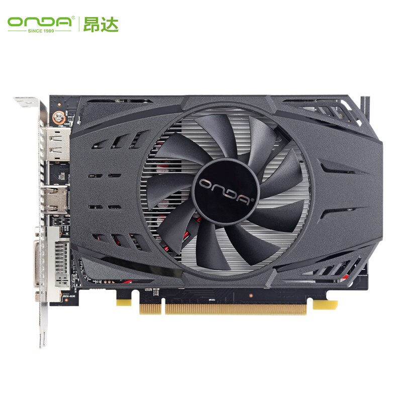 全新 昂达 rx560典范4gd5 128bit 4g/gddr5游戏高清独显amd显卡