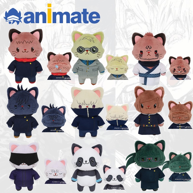 animate咒术回战withCAT 带眼罩角色玩偶挂件日本正版代购movic