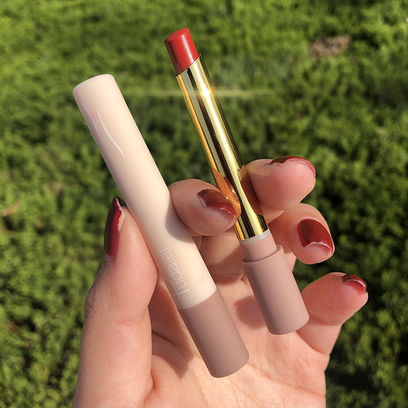 丝柔小烟管口红 哑光柔雾便携水润不拔干丝绒学生款不掉色不沾杯