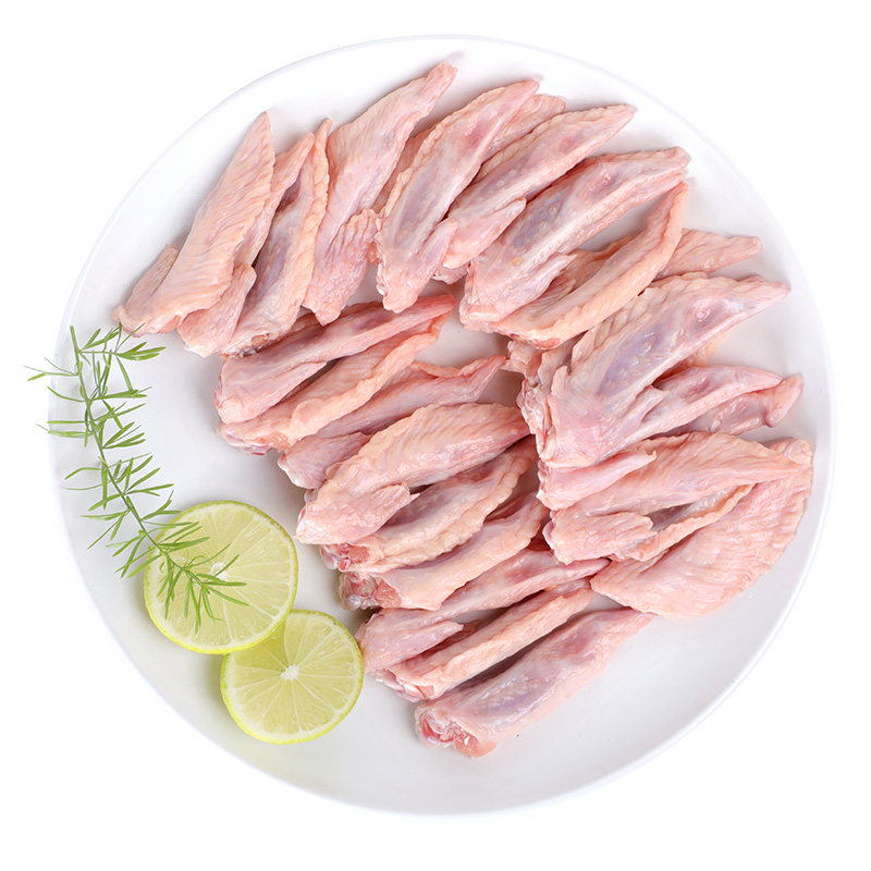 冻翅尖500g/盒美味新鲜食品烟熏食物鲜嫩嫩滑有嚼劲