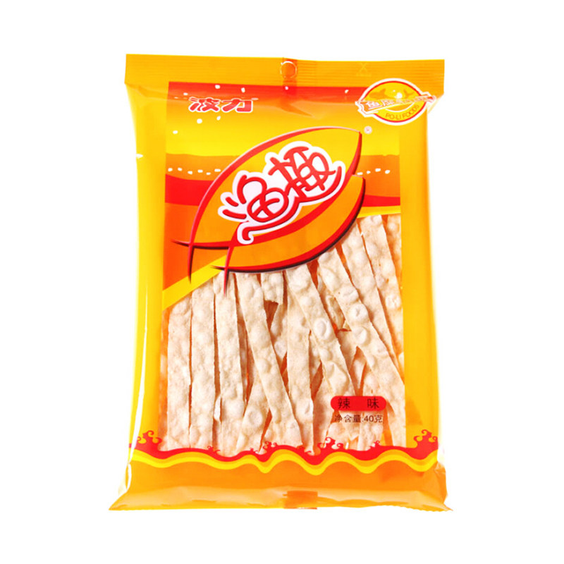 8波力渔趣40克*6包鱼趣原味海苔味海味鱼干丝鱼柳丝鱼条小吃小零食已