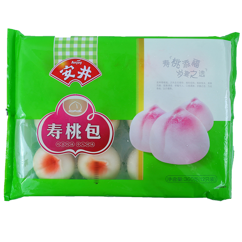 安井寿桃包360克袋