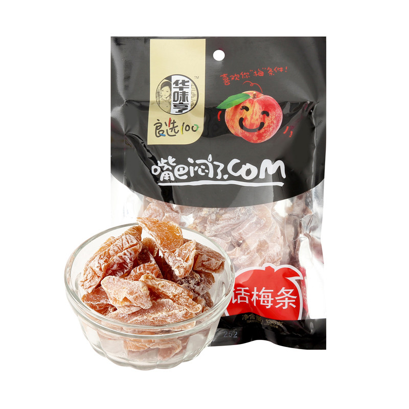华味亨话梅条138g/ 袋零食梅子