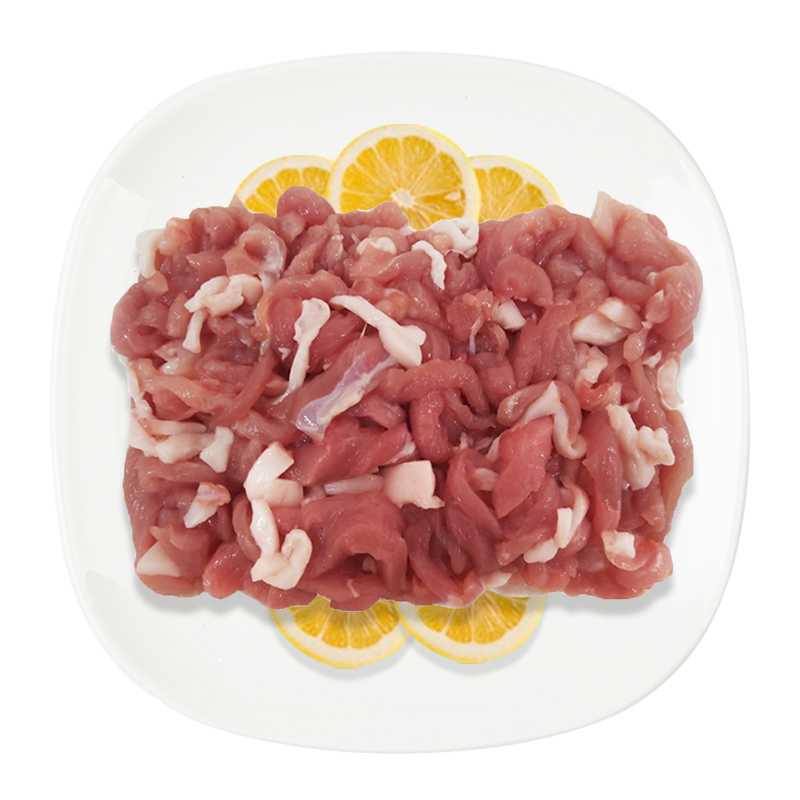 天天鲜猪带膘肉丝250g现制猪肉新鲜食品肉质鲜嫩