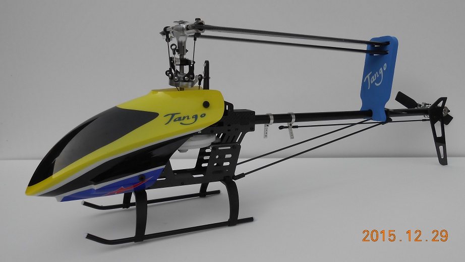 飞神450直升机tango有副翼空机金属旋翼头碳纤机身