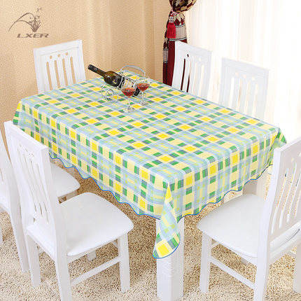 桌布防水包邮pvc桌布布艺家居茶几垫台布欧式田园圆桌布酒店饭店