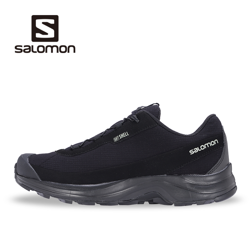 Salomon 薩洛蒙男女款戶外防潑水軟殼徒步鞋 防滑登山鞋 FURY 3