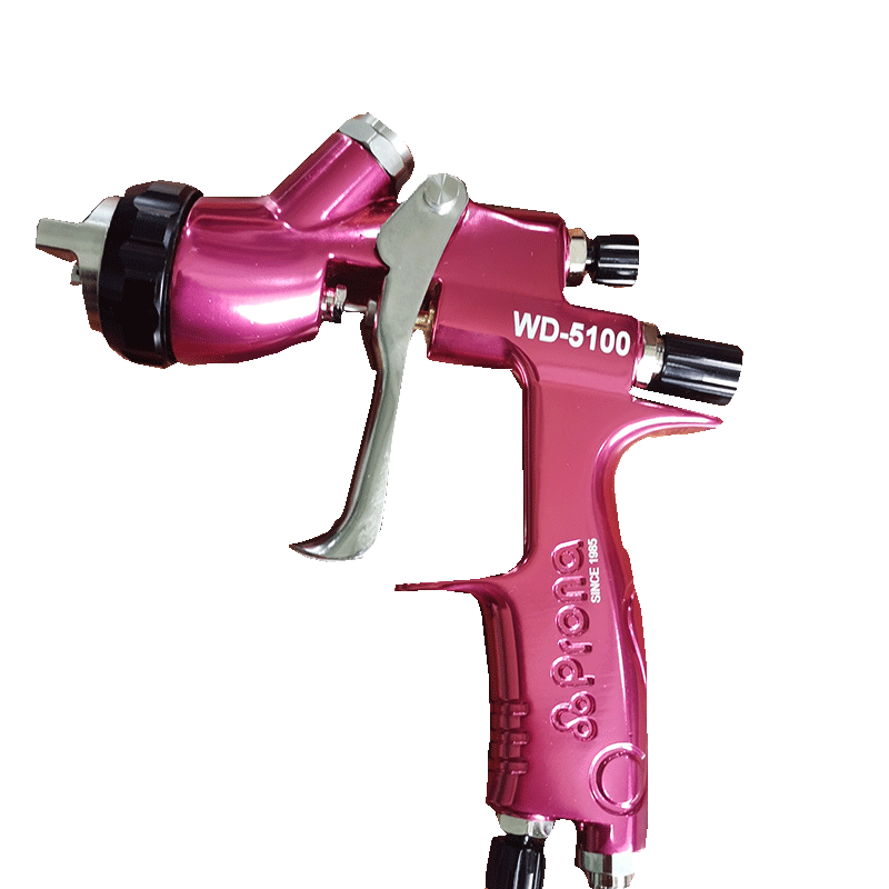 台湾5100汽车喷漆枪低压环保上壶喷枪1.