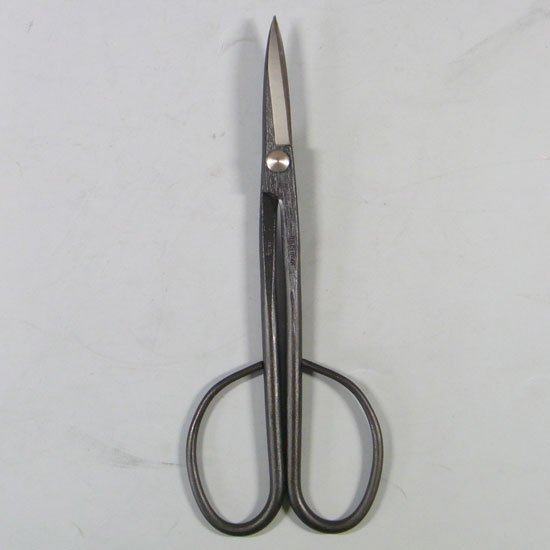 长柄小枝剪刀 日本产兼进作 38a 青纸钢安来钢 21cm盆景刃物进口