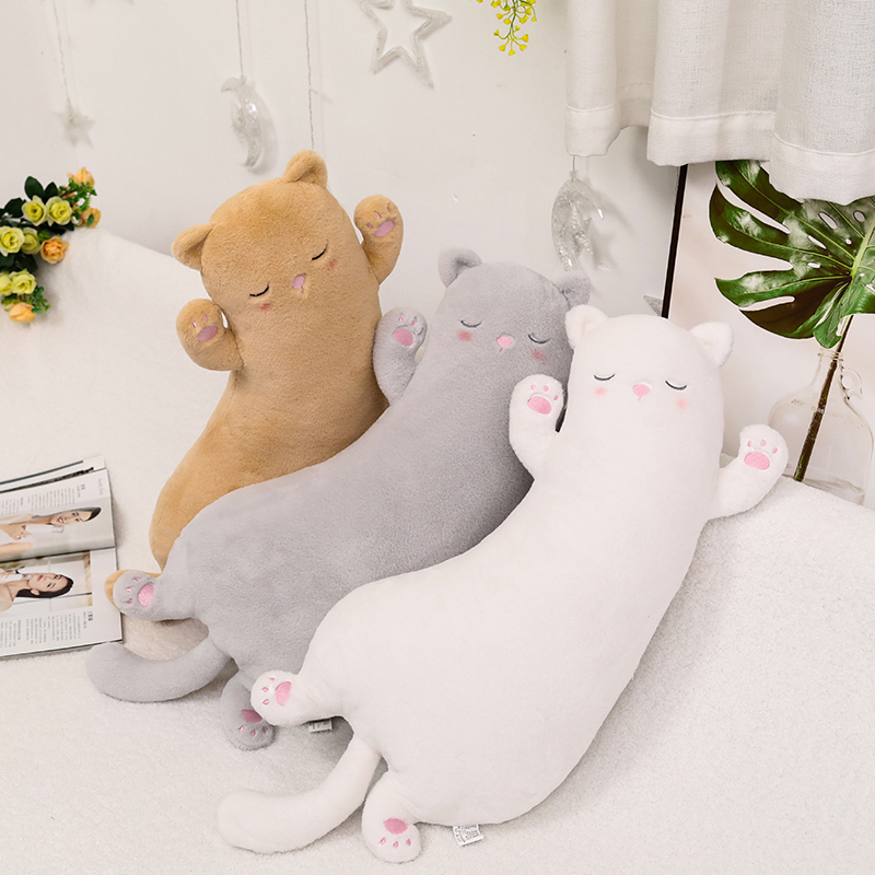 可爱卡通猫咪抱枕毛绒玩具公仔靠枕沙发卧室布娃娃儿童女生日礼物
