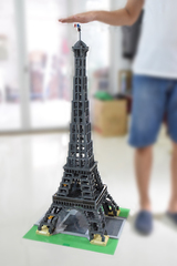 巴黎铁塔模型 DIY绝版10181 埃菲尔铁塔模型 积木