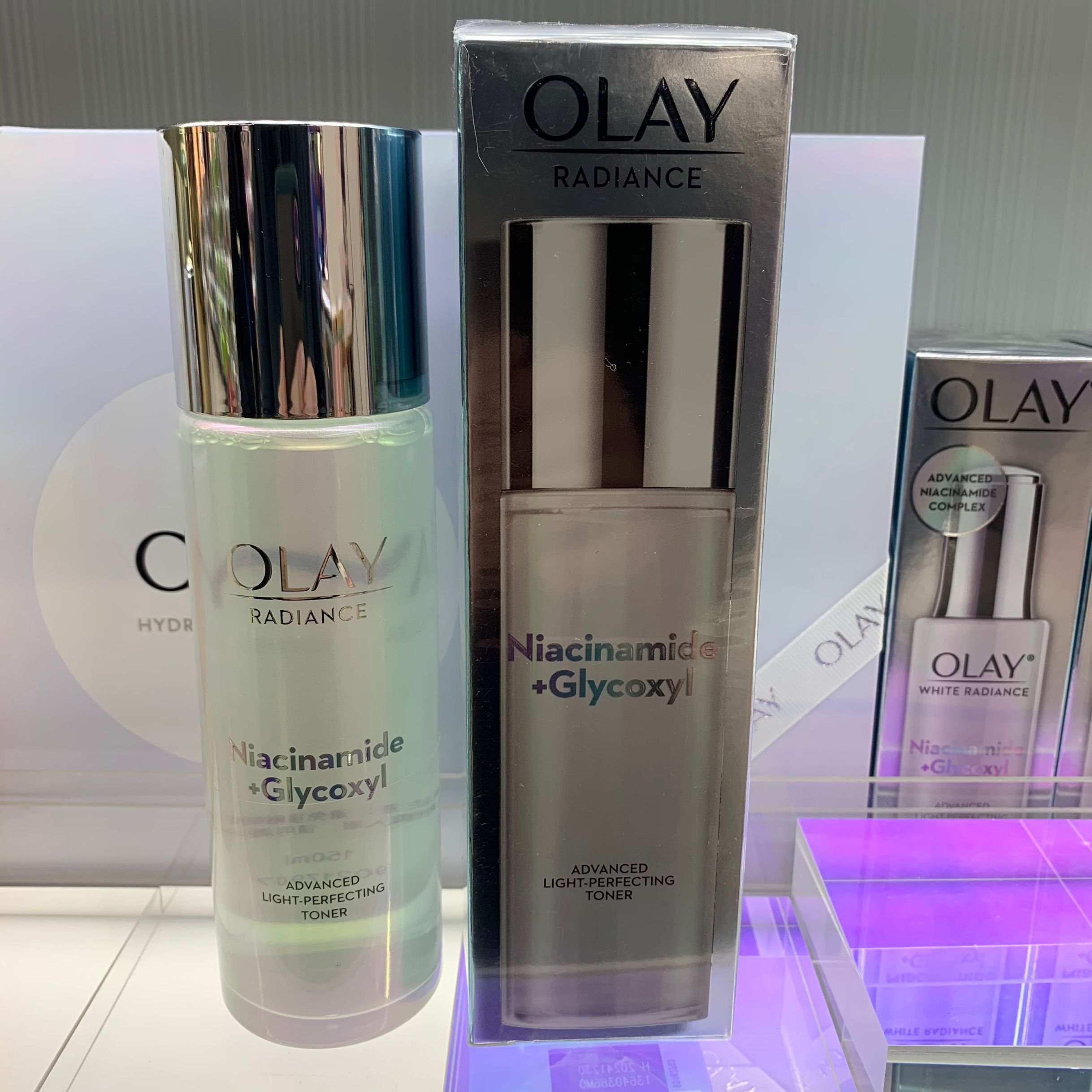 新品 olay玉兰油水感透白光曜精华水150ml抗糖爽肤水美白提亮肤色