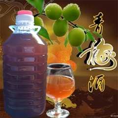 青梅酒 鲜果原汁发酵梅子杏子酒买1赠3 15度低度女士甜果酒水果酒