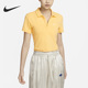 Nike/耐克官方正品夏季女子运动休闲健身POLO衫短袖DV7885-795